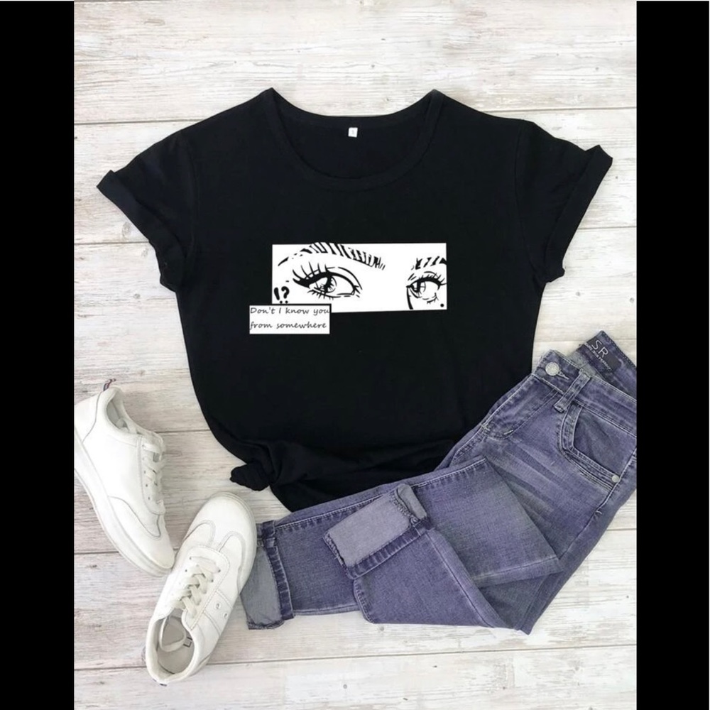 Eyes graphic t-shirt